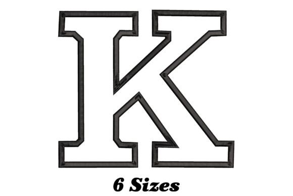 Alphabet Letter K Outline: A Practical Evaluation for Embroidery Projects