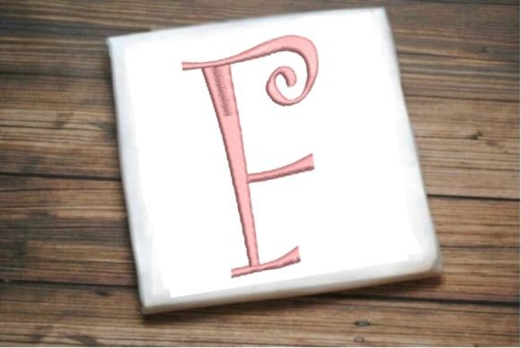 Beautiful Capital F Letter Monogram Design