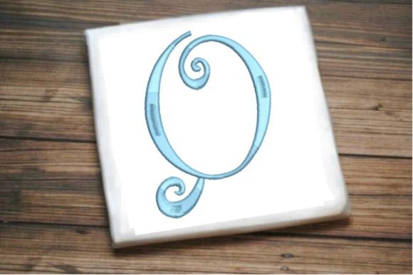 Beautiful Capital Q Letter Monogram Design
