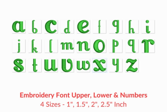 Fontleroy Fonts Embroidery Design