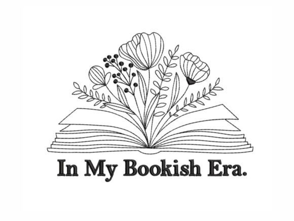 In My Bookish Era: Embracing the Literary Aesthetic Through Machine Embroidery