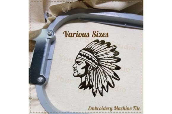 Indian Embroidery Design: Mascot School