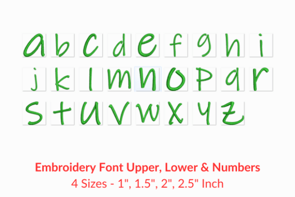 Ink Free Fonts Embroidery Design: Personalize Any Fabric
