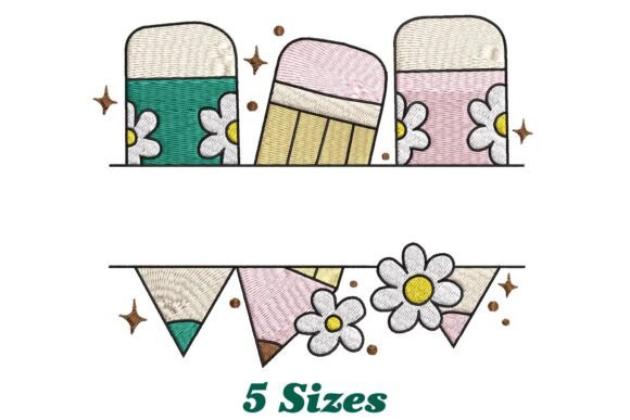 Pencils with Flowers: Design Guide