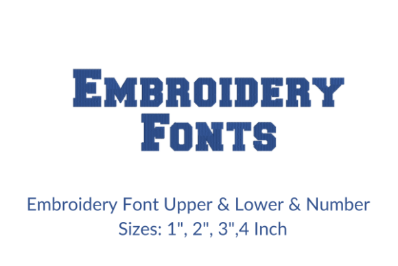 Personalize Projects with College Font Embroidery