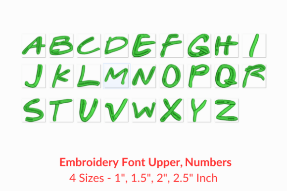 Personalize Projects with Friends Fonts Embroidery Design